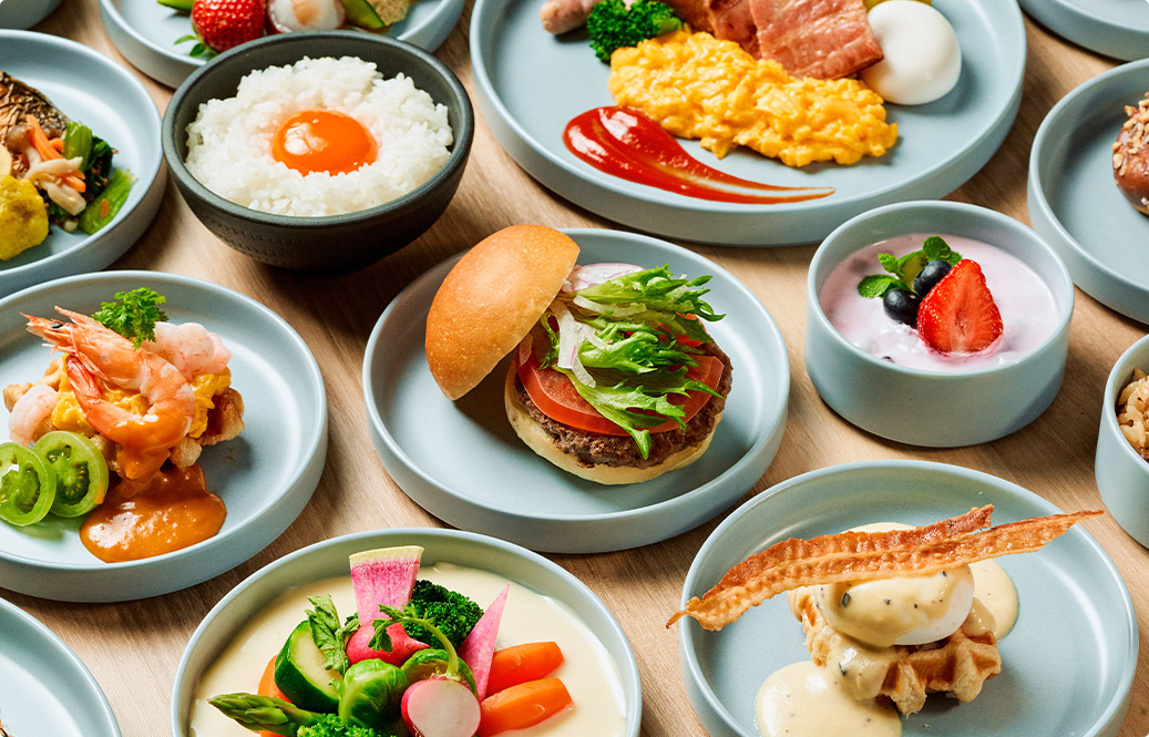 朝食の画像