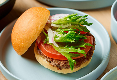 肉厚ビーフバーガーの画像