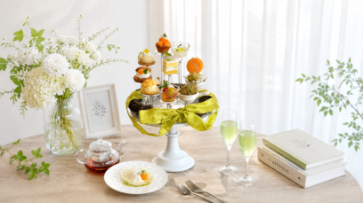 芳醇な香りに包まれる、夏のメロンティータイム。「Reve de Melon Afternoon Tea」（レーヴ・ドゥ・メロン アフタヌーンティー）